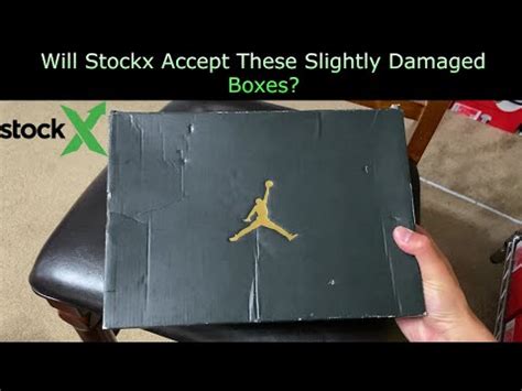 stockx damaged box